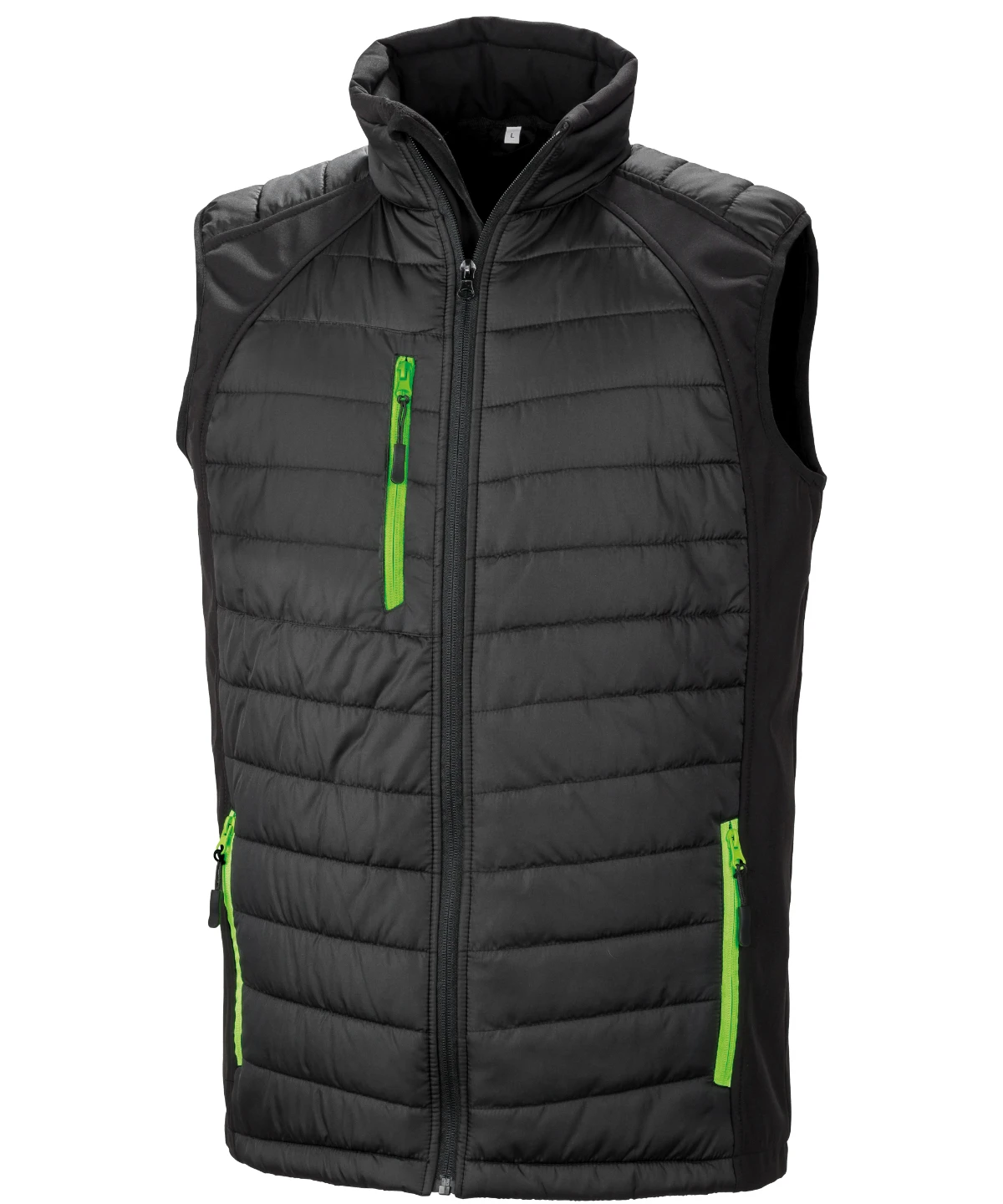 Result Recycled Compass padded softshell gilet